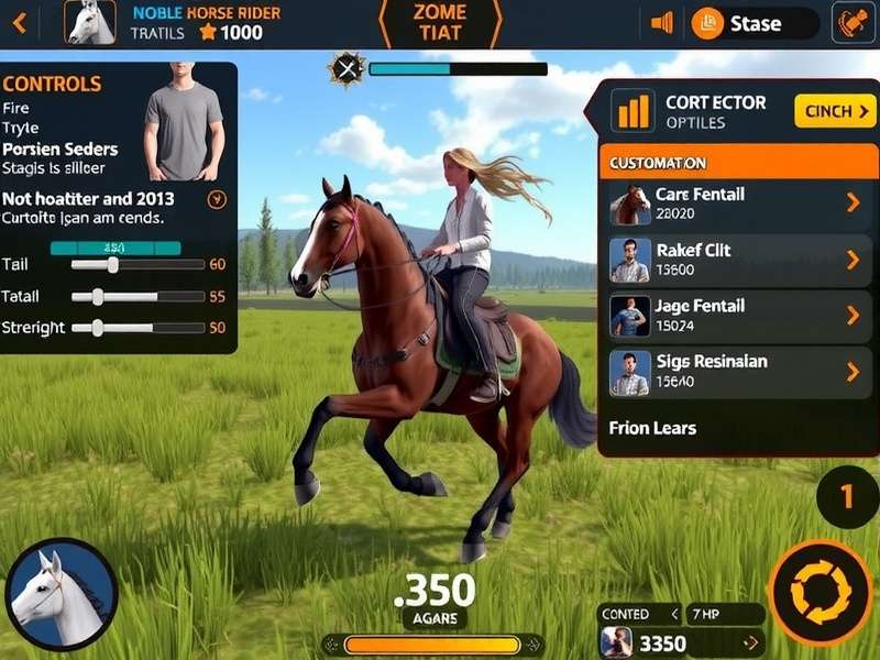 Noble Horse Riders Supreme gameplay screenshot